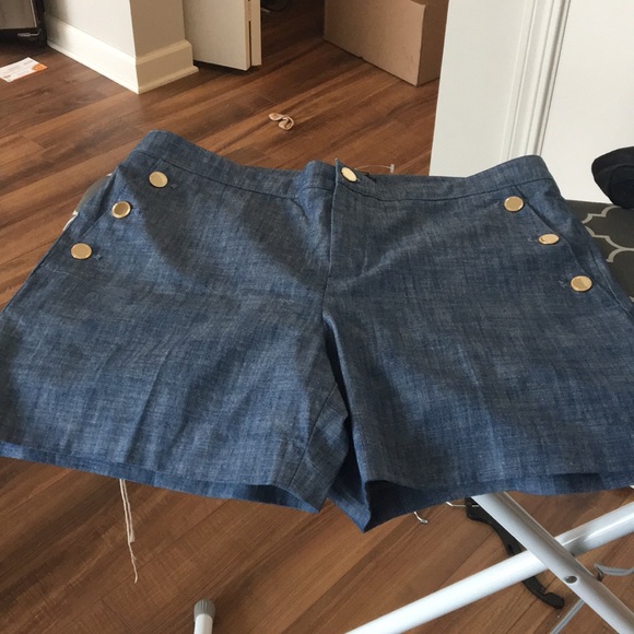 banana republic denim shorts